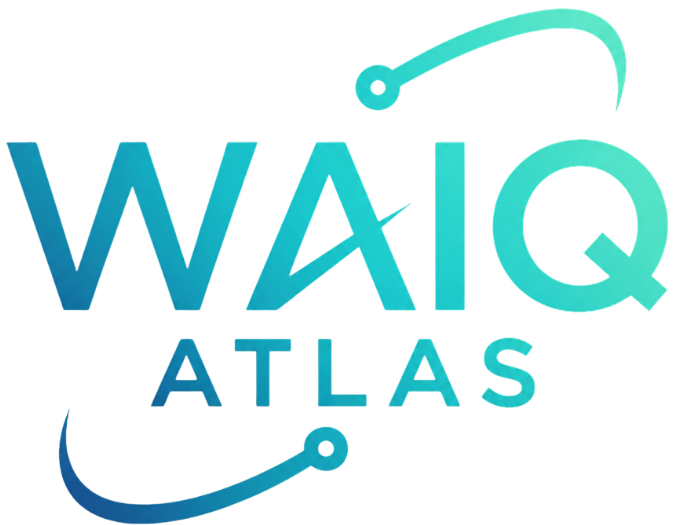 waiq atlas green blue